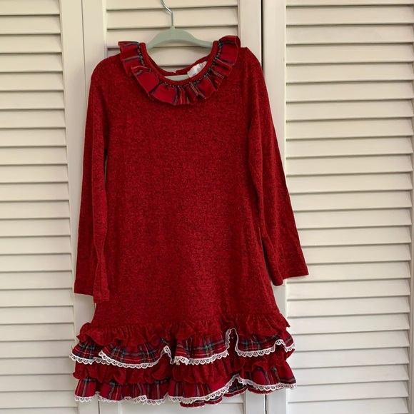 Rare editions Christmas dress. Size 5 - Picture 1 of 1
